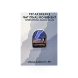 Eagle River Designs CEBR Dark Sky theme pin featuring a night sky with stars and celestial details.