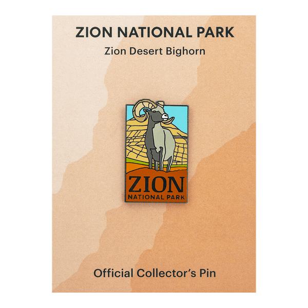 Pin - Checkerboard Bighorn - Zion Natl Park Forever Project