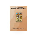 Eagle River Designs PISP theme pin featuring a detailed design on a small, decorative pin for accessories or clothing.
