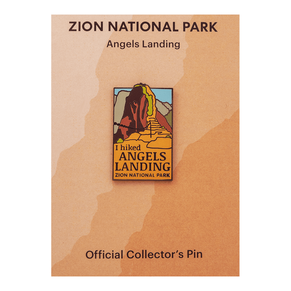 Pin - Zion Angels Landing - Zion Natl Park Forever Project