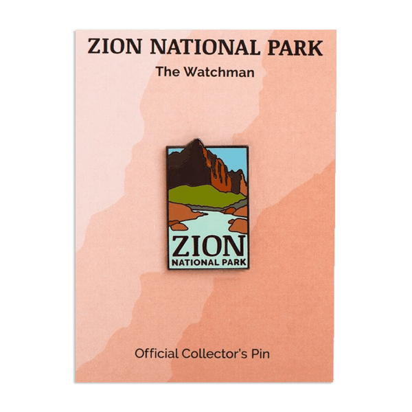 Pin - Zion Watchman - Zion Natl Park Forever Project