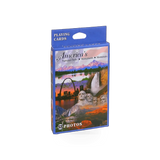 Impact Photographics America's National Parks playing cards featuring scenic park images and a 63-PLY design.