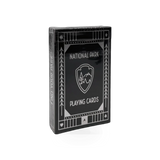 Black and white national park playing cards by Micah Hoang, featuring iconic park images on each card.