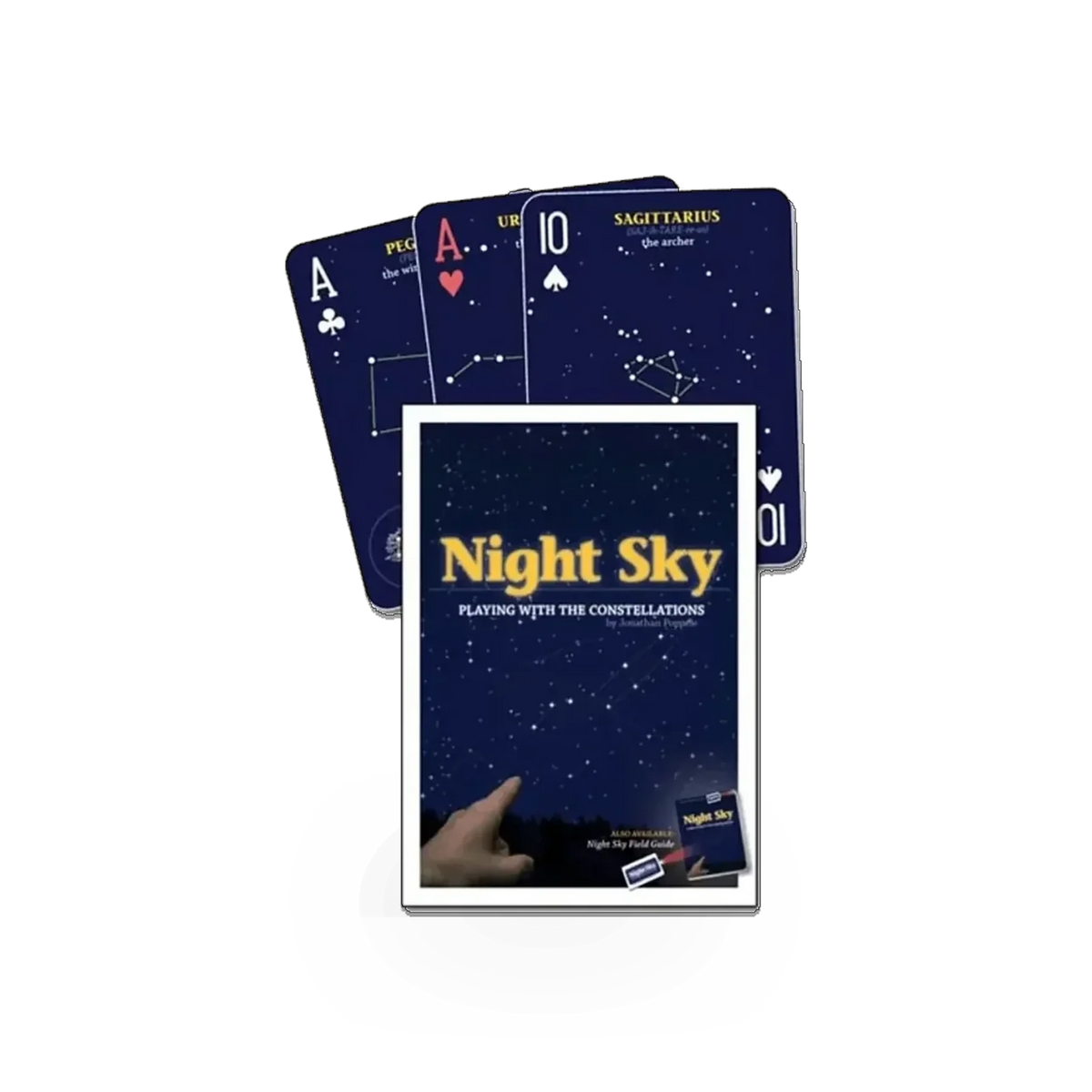 AdventureKeen Night Sky playing cards featuring celestial designs, perfect for card games and stargazing enthusiasts.