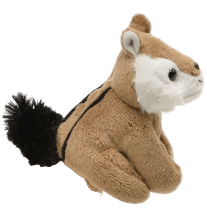Plush - 3.5" Chipmunk Finger Puppet Dntd