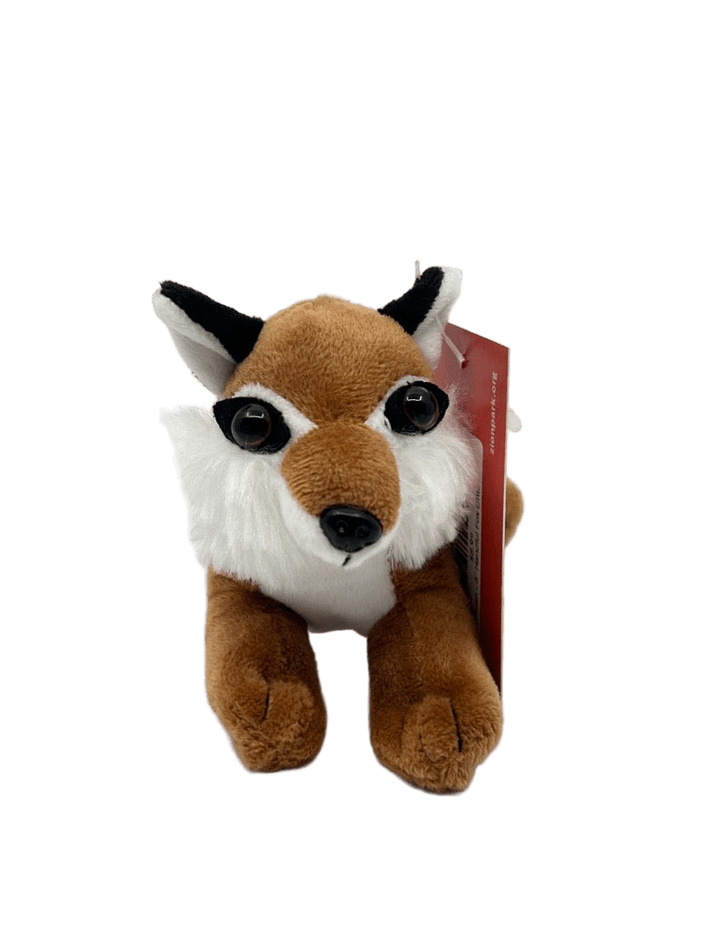 Plush - 5" Handful Fox Dntd - Zion Natl Park Forever Project