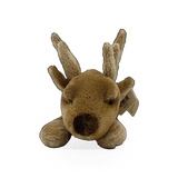 Unipak Plush Deer Handful 6-inch soft stuffed animal with detailed deer features, perfect for cuddling or display.