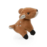 Unipak Plush Deer Fawn Finger Puppet with soft, realistic details for children's imaginative play.