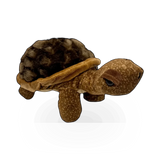 Soft plush desert tortoise toy from Zoologee's VA collection, featuring detailed shell and realistic desert tortoise appearance.