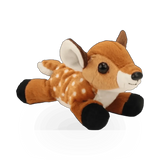 Soft plush fawn toy from Wild Republic, featuring realistic details and a gentle, lifelike appearance suitable for cuddling.