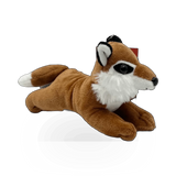Unipak Plush Fox Handful 5-inch soft stuffed animal with detailed fox features, perfect for cuddling and gift-giving.