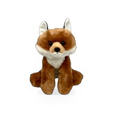 Soft plush fox toy from Wild Onez by Zoologee, featuring detailed fur and realistic fox features for pets or collectors.