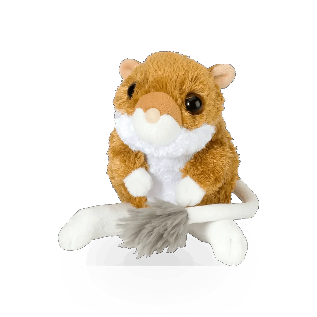 Soft plush kangaroo rat toy from Wild Republic, featuring realistic details and a cuddly texture.