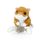 Soft plush kangaroo rat toy from Wild Republic, featuring realistic details and a cuddly texture.