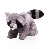 Soft plush raccoon toy from Wild Republic, featuring realistic details and a cuddly design perfect for children and collectors.