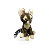 Soft plush ringtail cat toy by Zoologee, featuring realistic details and a cozy, cuddly appearance for pet or collection use.