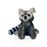 Soft plush ringtail cat toy from Wild Onez by Zoologee, featuring realistic details and a cuddly, plush texture.