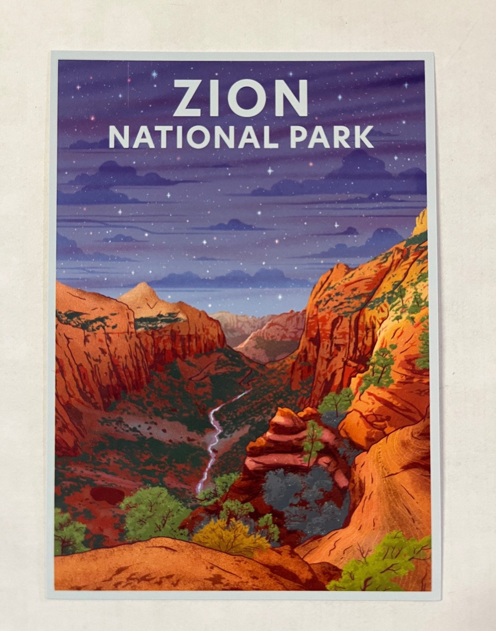 Postcard - 4X6 Impact - Zion Natl Park Forever Project