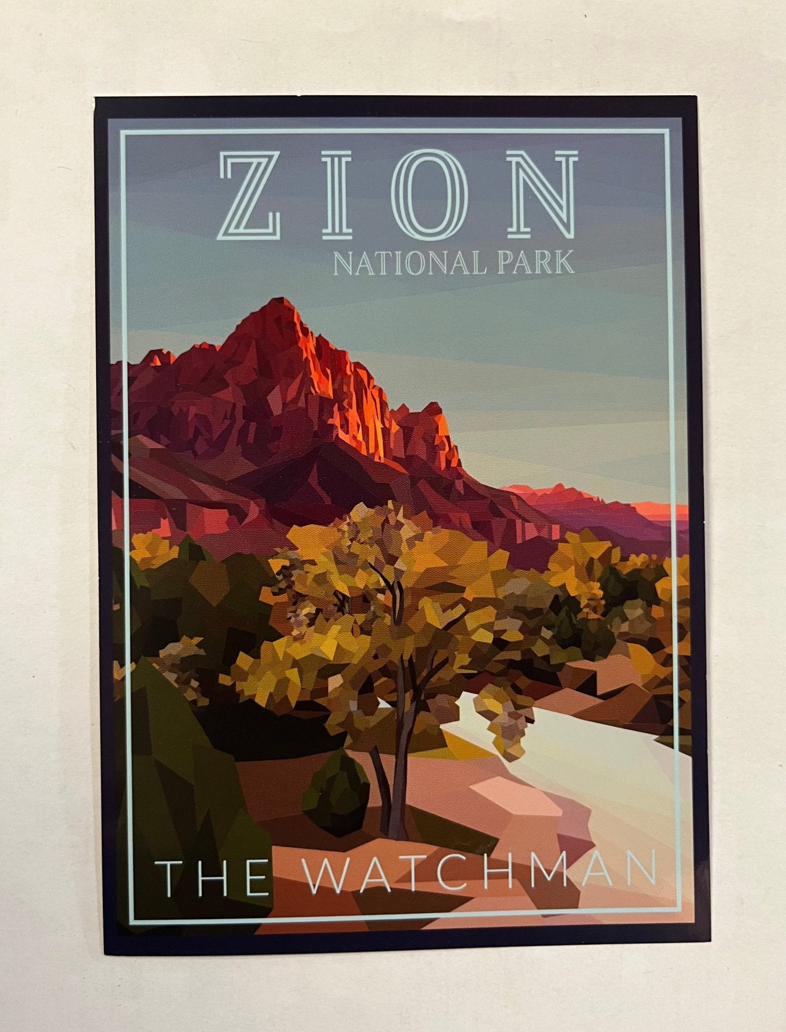 Postcard - 4X6 Impact - Zion Natl Park Forever Project