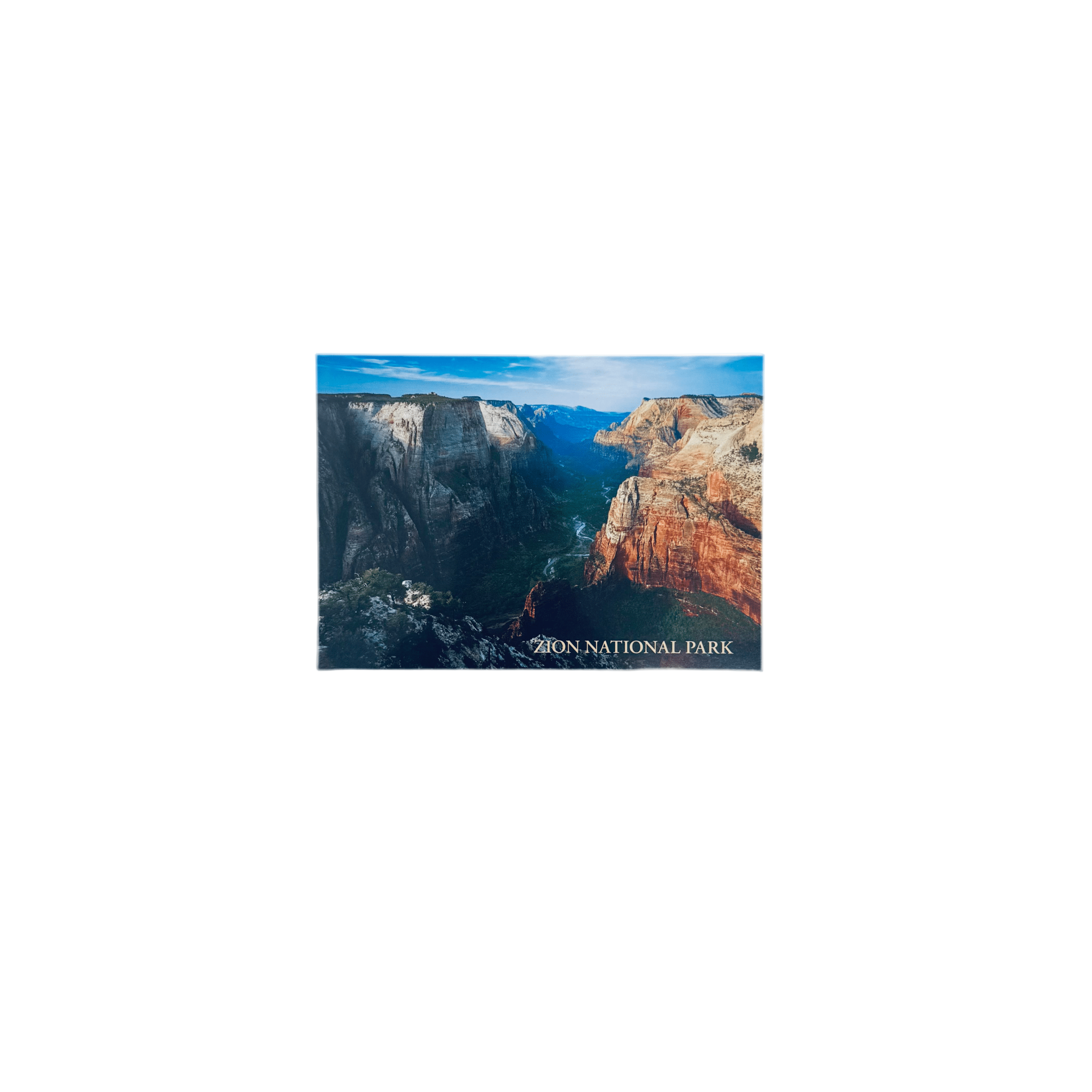 Postcard - 4X6 Impact - Zion Natl Park Forever Project