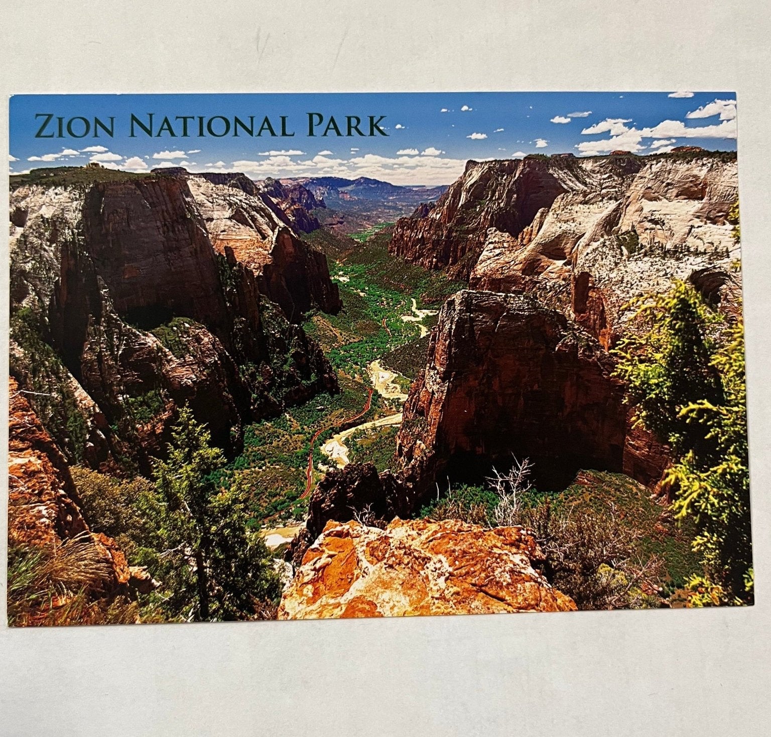 Postcard - 4X6 Impact - Zion Natl Park Forever Project