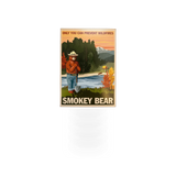 4x6 Smokey Bear retro postcard by Impact Photographics featuring vintage-style Smokey Bear illustration and design.