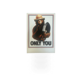 4x6 Smokey Bear postcard featuring a white background and the "Only You" message, by Impact Photographics.