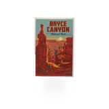 Lantern Press Bryce Canyon postcard featuring a scenic landscape view of Bryce Canyon's iconic rock formations and vibrant colors.