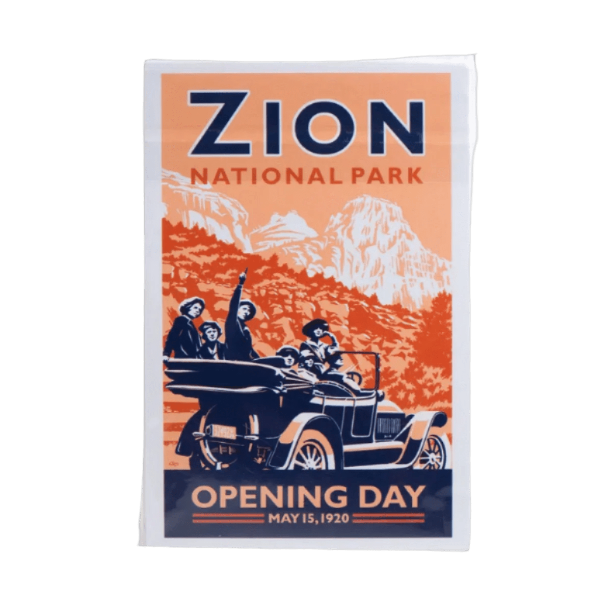 Postcard - Historic Utah Natl Parks Set - Zion Natl Park Forever Project
