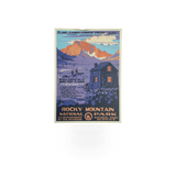 Vintage WPA postcard featuring artwork, from Ranger Dougs Enterprise, showcasing historical WPA era imagery.