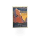 Vintage WPA postcard from Ranger Dougs Enterprise featuring historic artwork and design, ideal for collectors and history enthusiasts.