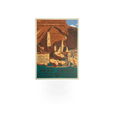 Vintage WPA postcard from Ranger Dougs Enterprise featuring nostalgic artwork and classic design elements.