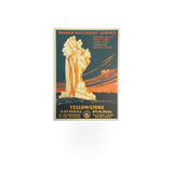 Vintage WPA-themed postcard from Ranger Dougs Enterprise featuring artwork related to the Works Progress Administration program.
