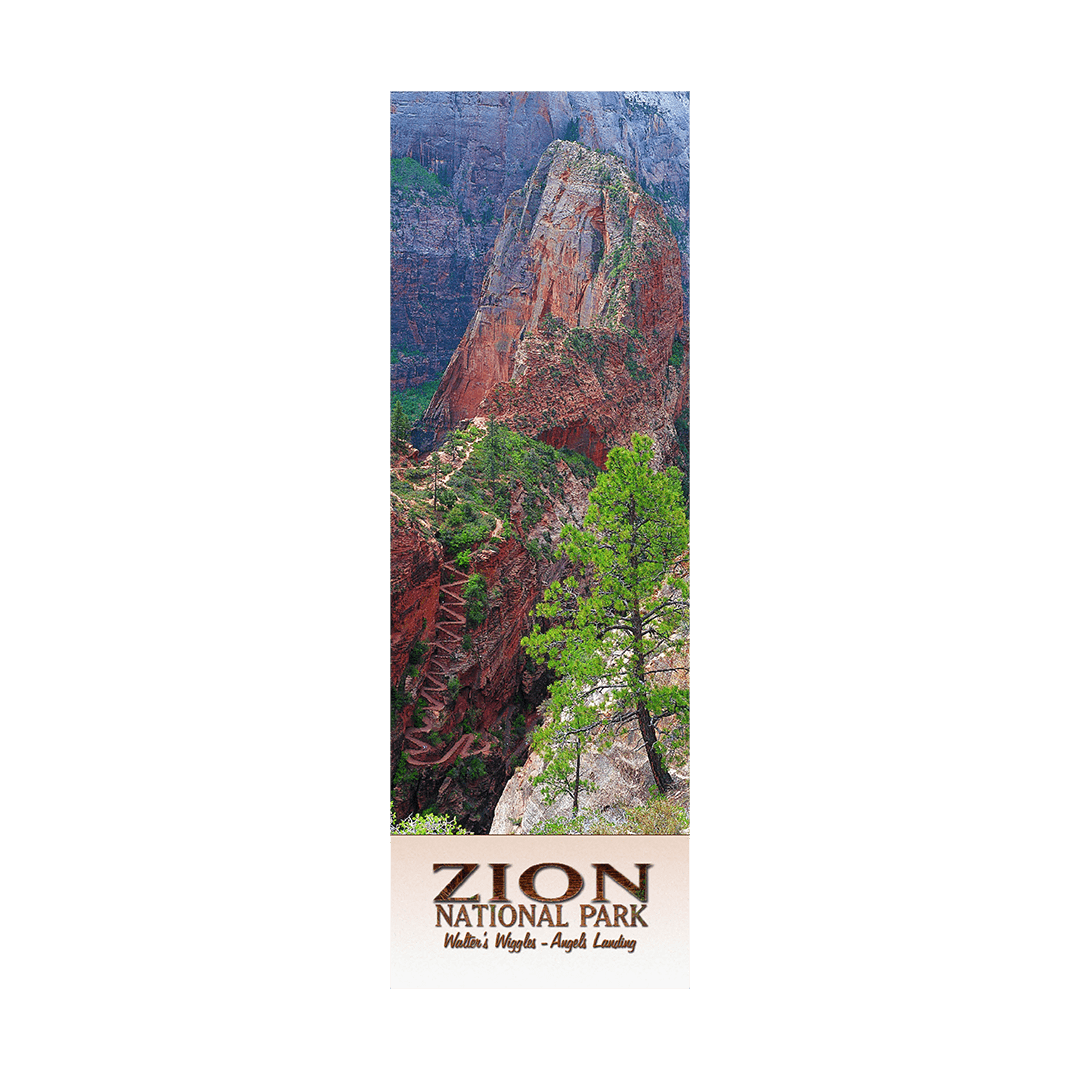 Poster - Angels Landing - 46182-86F - Zion Natl Park Forever Project