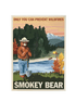 Poster - Smokey Bear - 47378C-38F - Zion Natl Park Forever Project