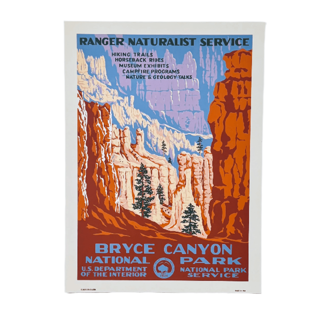 Poster - WPA Bryce - Zion Natl Park Forever Project