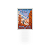 Ranger Dougs Enterprise WPA Bryce poster featuring scenic landscape art in vibrant colors.