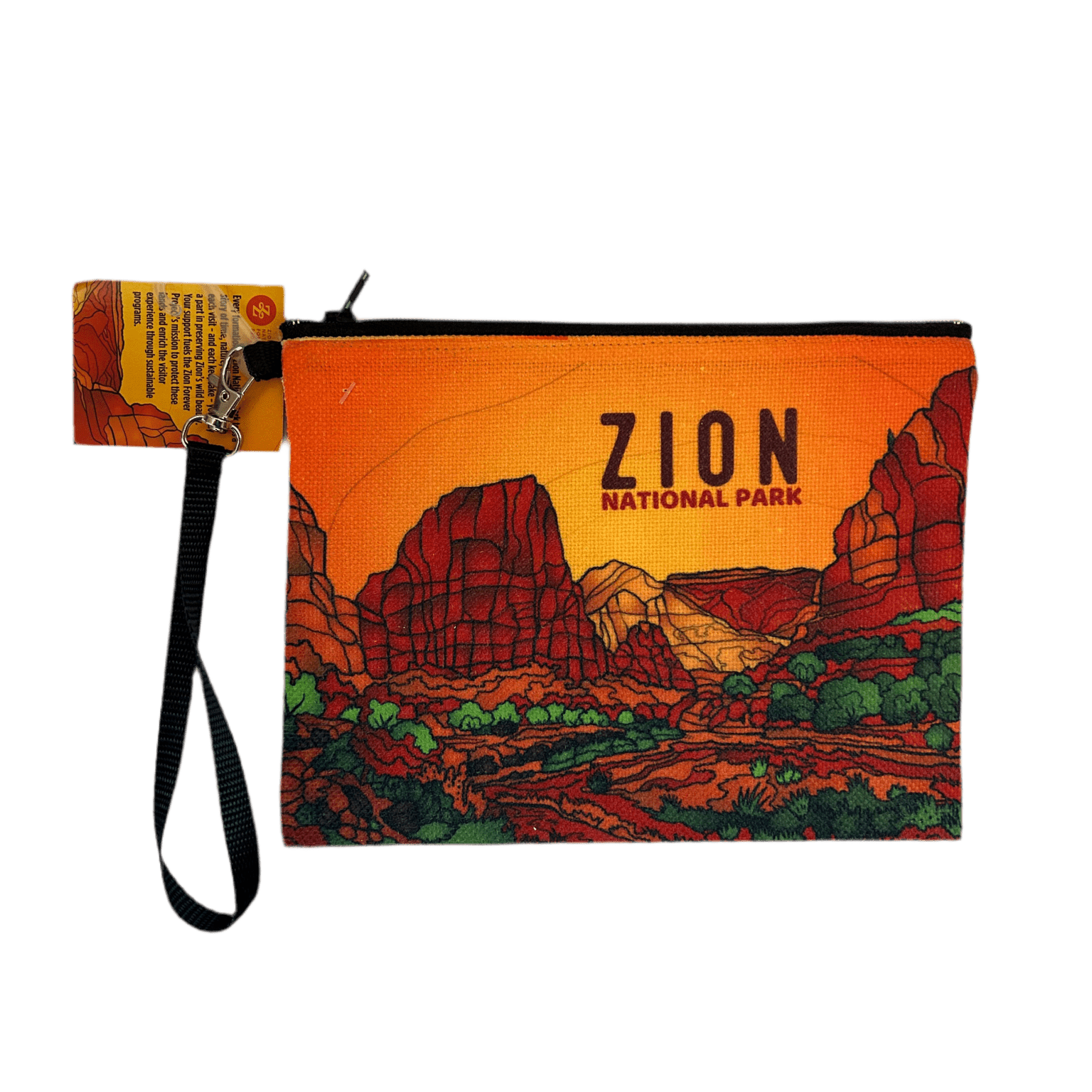 Pouch - Zipper Bag Zion - Zion Natl Park Forever Project