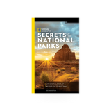 Cover of the book "Secrets of the National Parks" by National Geographic, published by Penguin Random House.