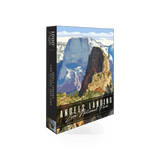 Lantern Press Angels Landing puzzle featuring a scenic mountain landscape with a detailed view of Angels Landing in Zion National Park.