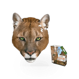 300-piece I Am Mountain Lion/Cougar puzzle by Madd Capp Games featuring a detailed mountain lion and cougar illustration.