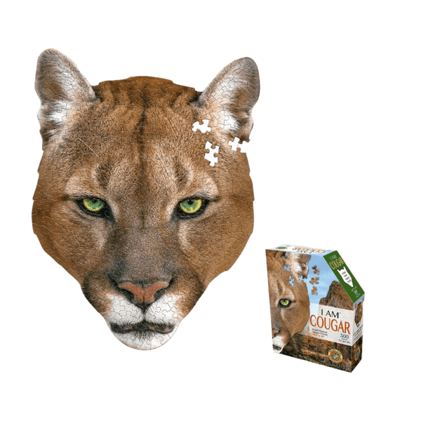Puzzle - I Am Mountain Lion/Cougar 300 Piece - Zion Natl Park Forever Project