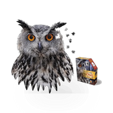 Colorful I Am Owl puzzle by Madd Capp Games featuring an illustrated owl design, perfect for puzzle enthusiasts.