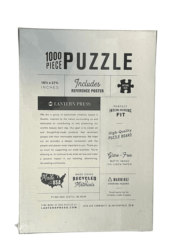 Puzzle - Natl Parks 111628-1000PZ - Zion Natl Park Forever Project