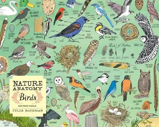 Puzzle - Nature Anatomy Birds - Zion Natl Park Forever Project