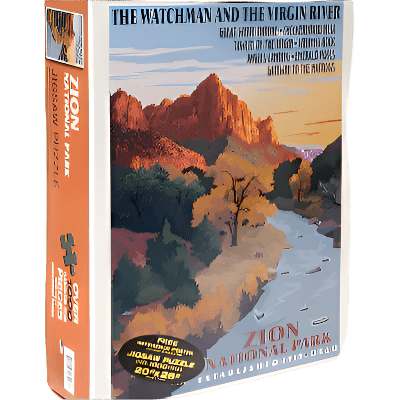 Puzzle - RR Zion - 71743-08S - Zion Natl Park Forever Project