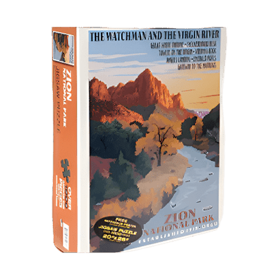 Puzzle - RR Zion - 71743-08S - Zion Natl Park Forever Project