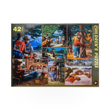 Colorful Smokey Bear kids puzzle by Impact Photographics, featuring a playful illustration of Smokey Bear for children.