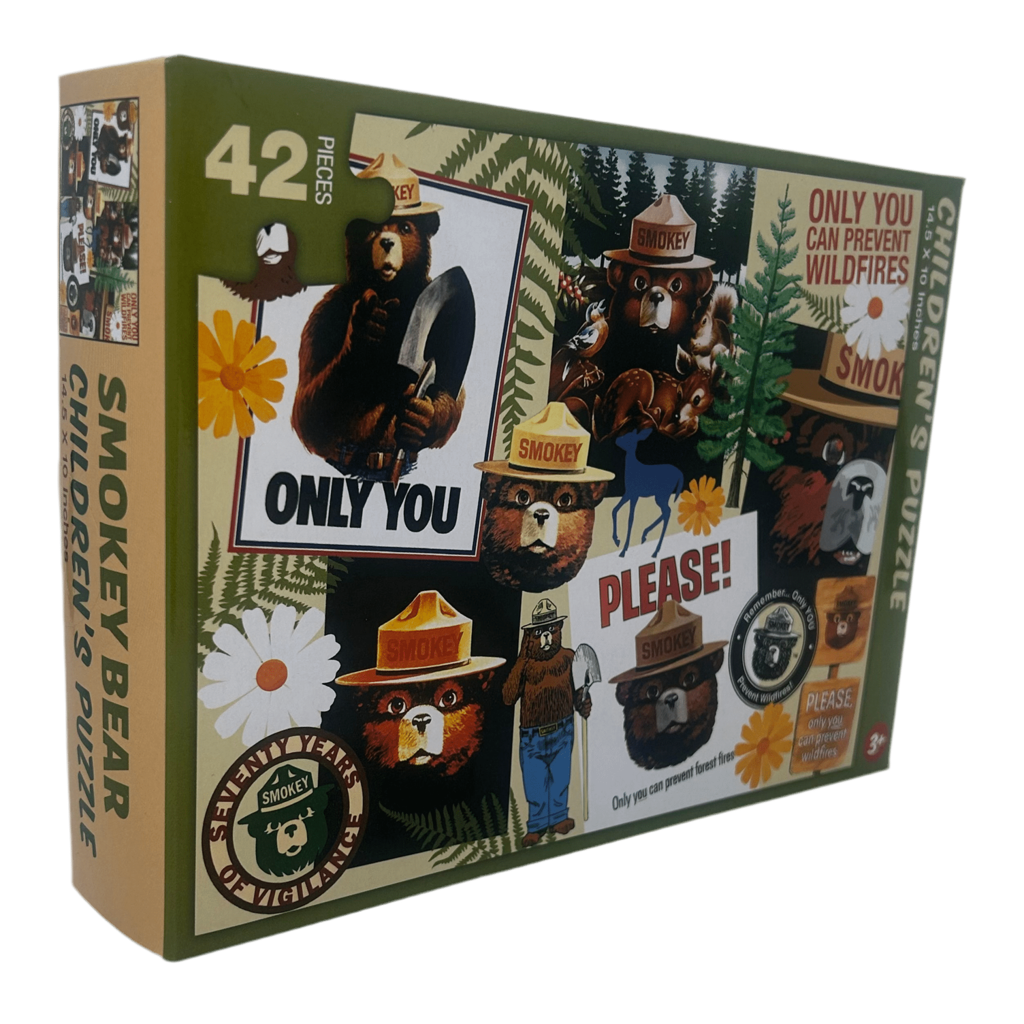 Puzzle - Smokey Bear Only You Kids - 47310-14KZB - Zion Natl Park Forever Project