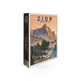 1000-piece Lantern Press puzzle featuring The Watchman, a detailed visual artwork by VA depicting a scenic landscape scene.